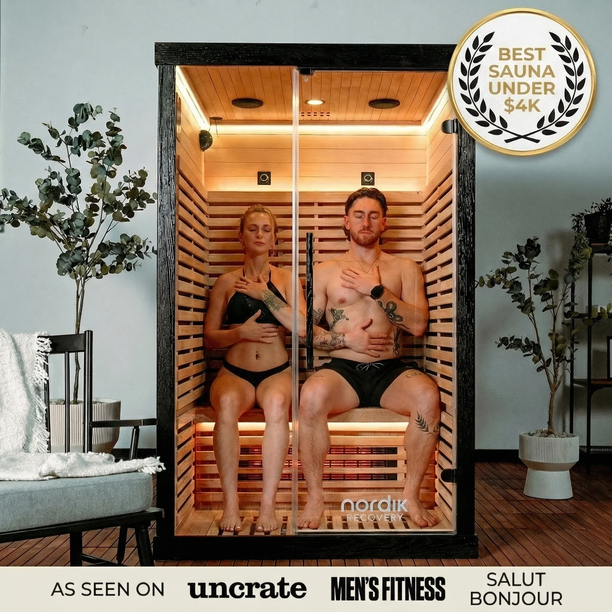 Nordik Recovery 2-Person Infrared Sauna - Image 8