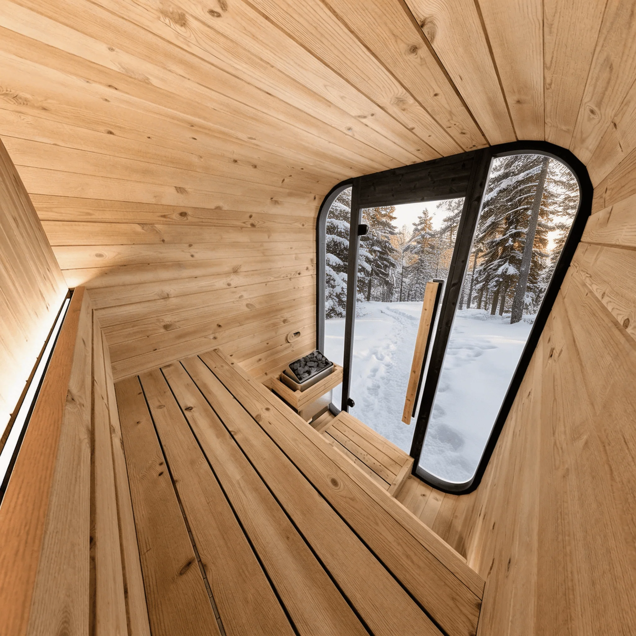 Sanctuary 2-3 Person Outdoor Sauna - Image 12