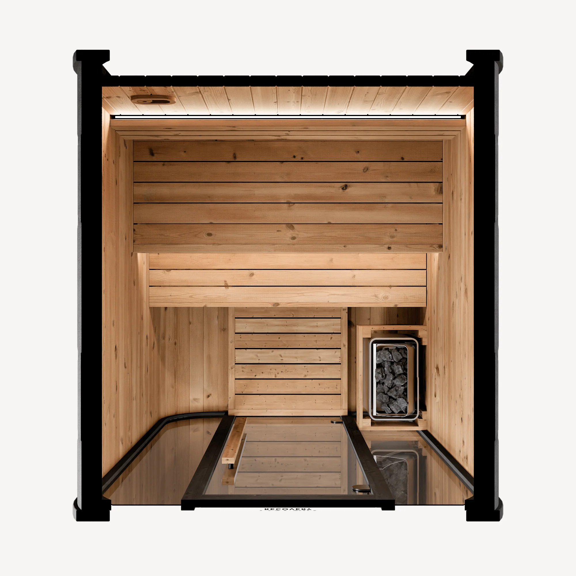 Sanctuary 2-3 Person Outdoor Sauna - Image 5
