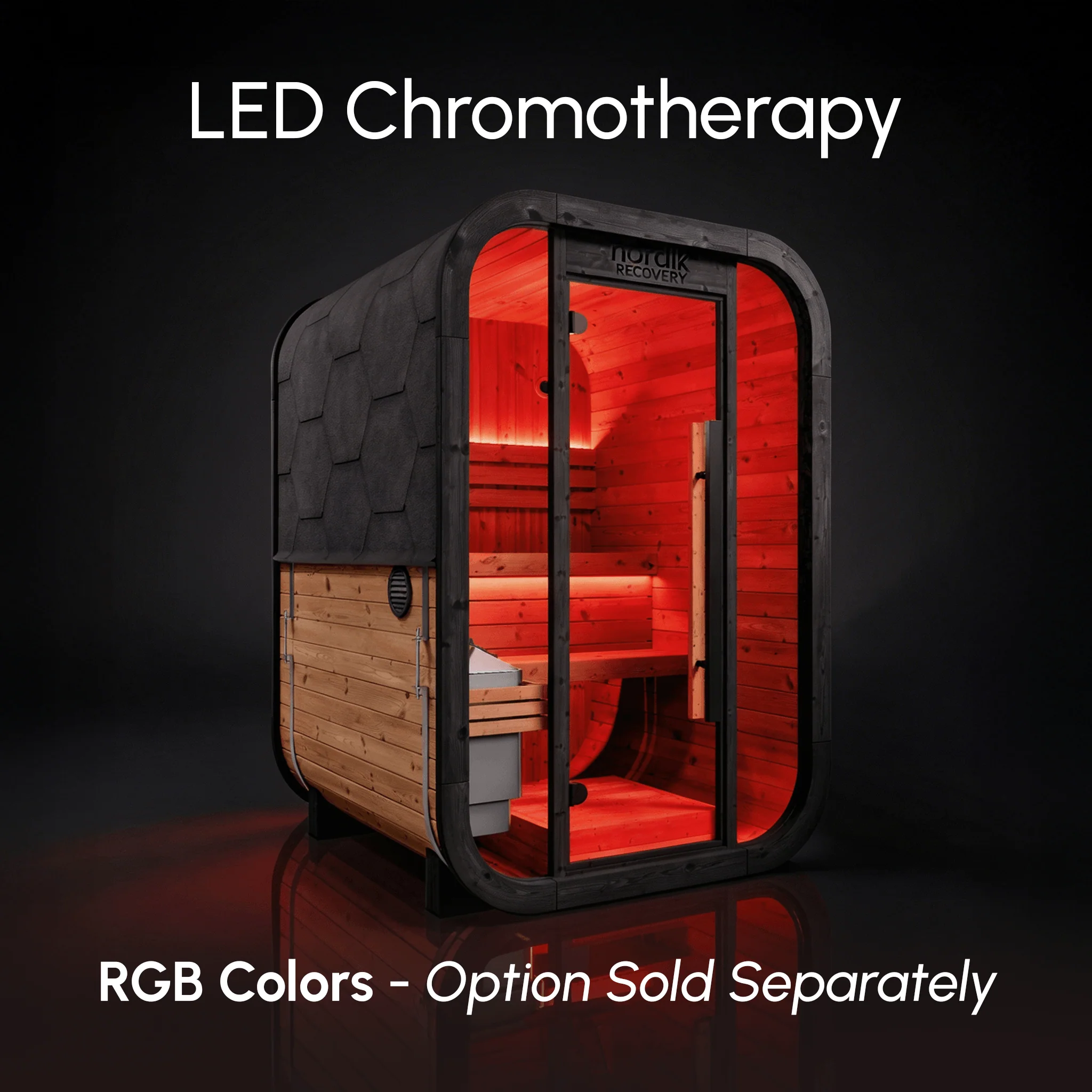 Sanctuary 2-3 Person Outdoor Sauna - Image 9
