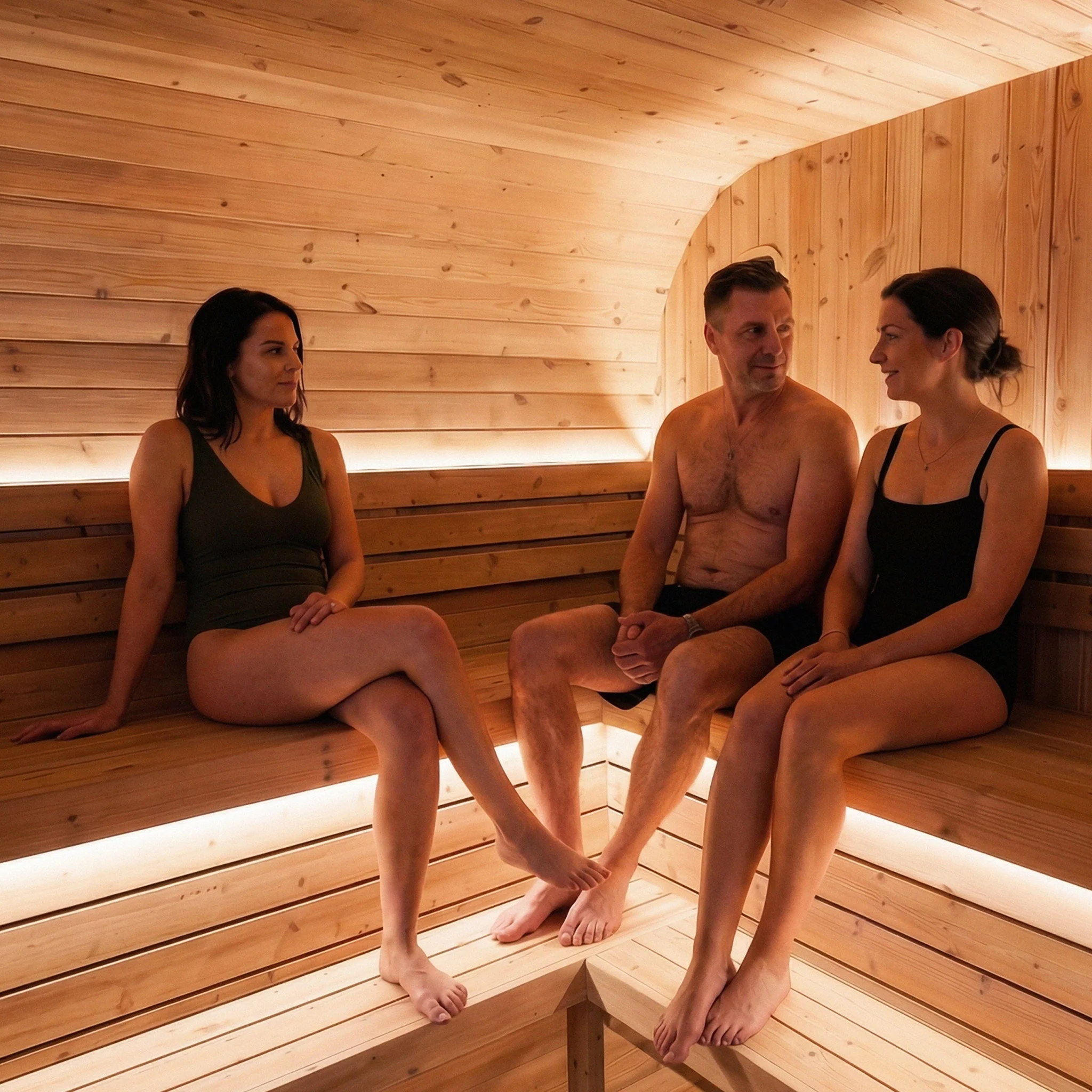 Sanctuary 4-6 Person Outdoor Sauna - Image 11