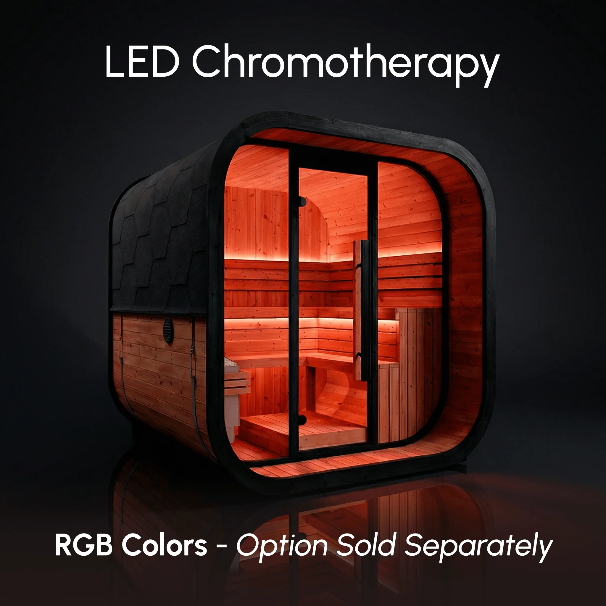 Sanctuary 4-6 Person Outdoor Sauna - Image 8