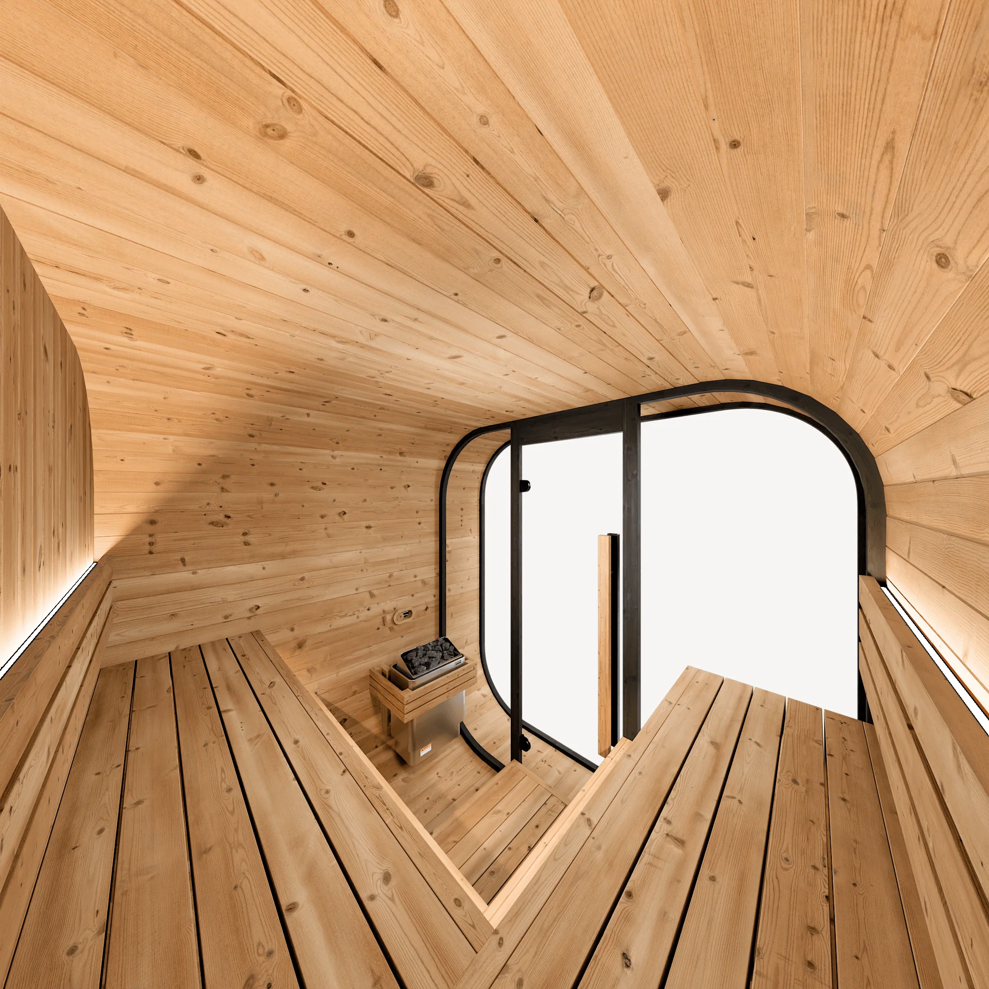 Sanctuary 4-6 Person Outdoor Sauna (TEST) - Image 4