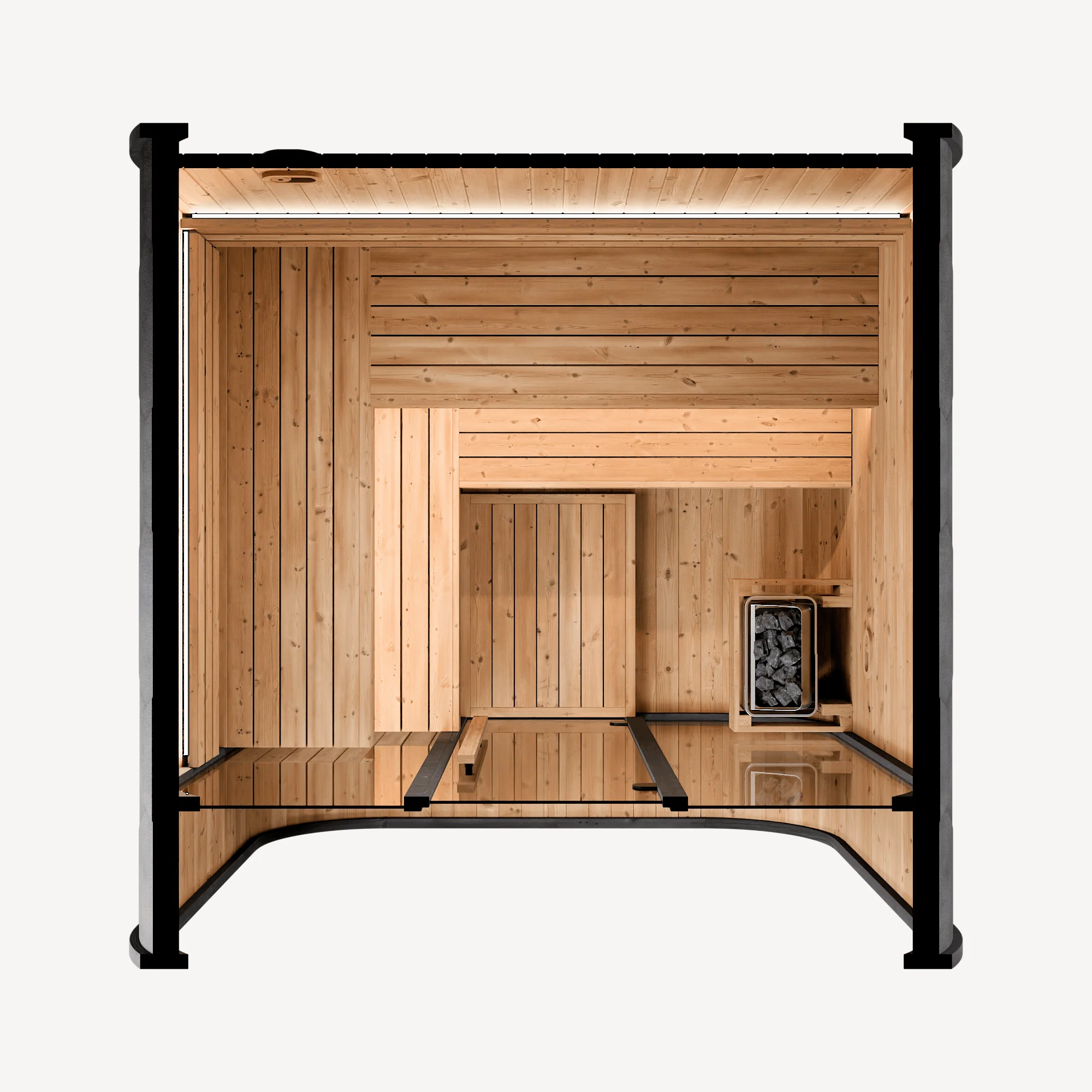 Sanctuary 4-6 Person Outdoor Sauna - Image 5